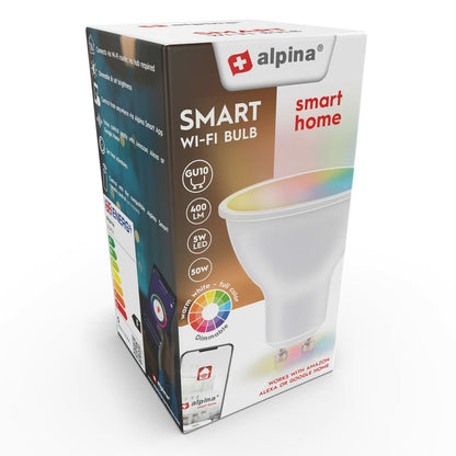 Smart Light bulb Alpina RGB 4,9 W 2700-6500 K GU10 470 lm Wi-Fi