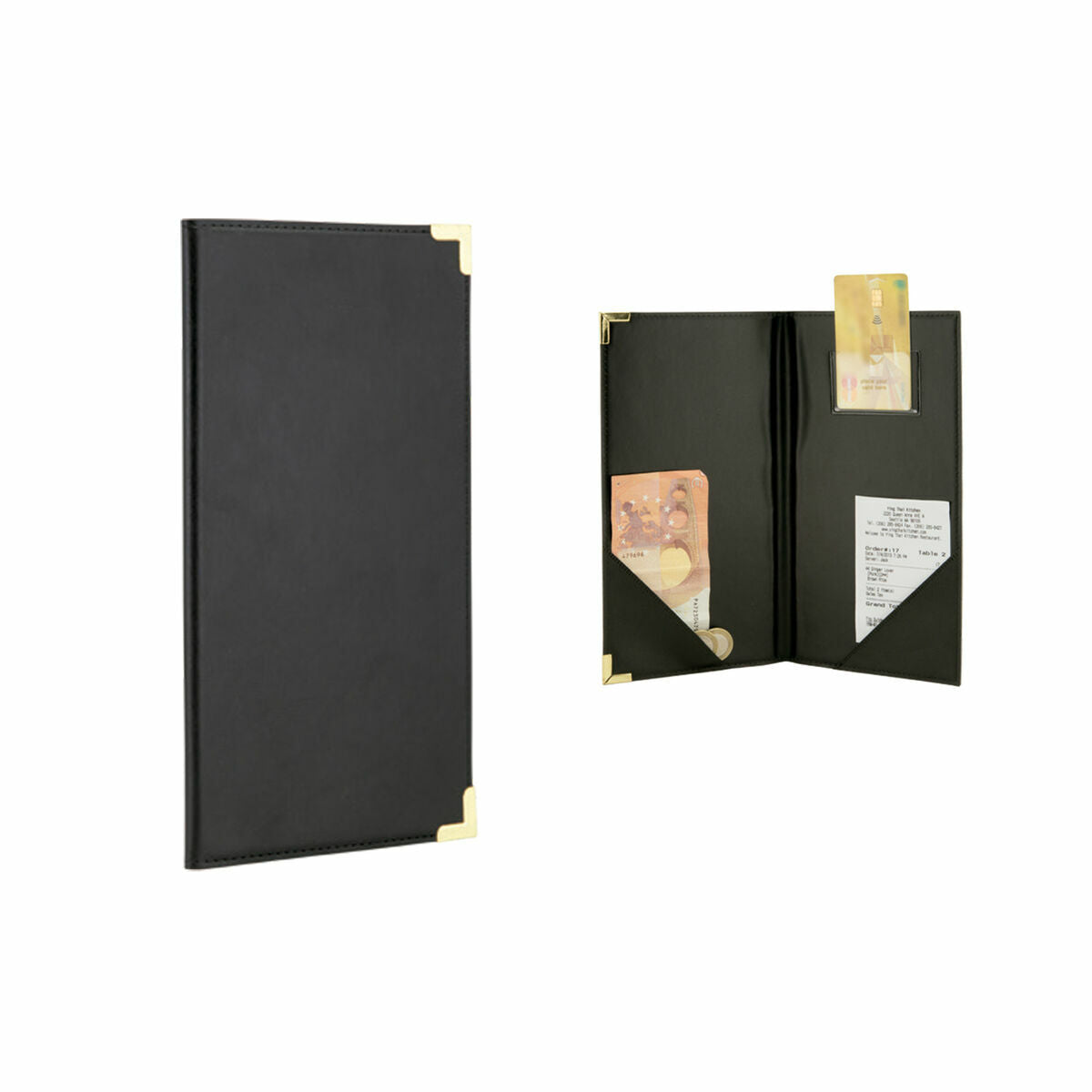 Folder Securit Classic Delivery of accounts 23,9 x 13,1 cm Black