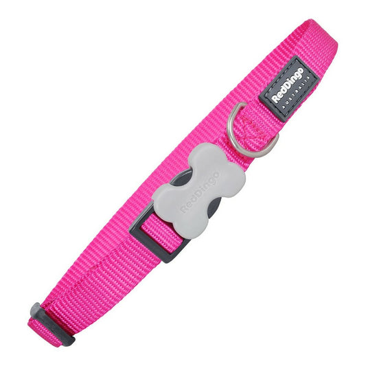 Dog collar Red Dingo Smooth Fuchsia 24-37 cm