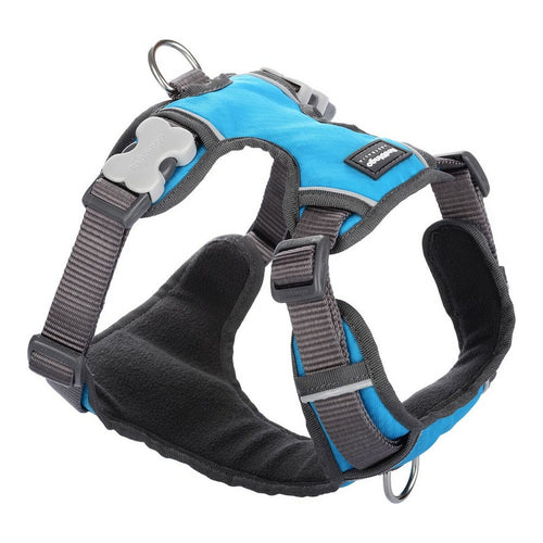 Dog Harness Red Dingo Padded Turquoise L