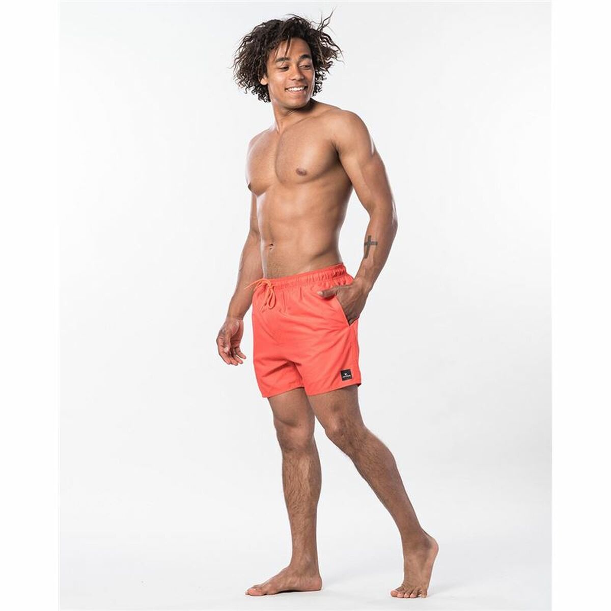 Men’s Bathing Costume Rip Curl Offset Volley Red