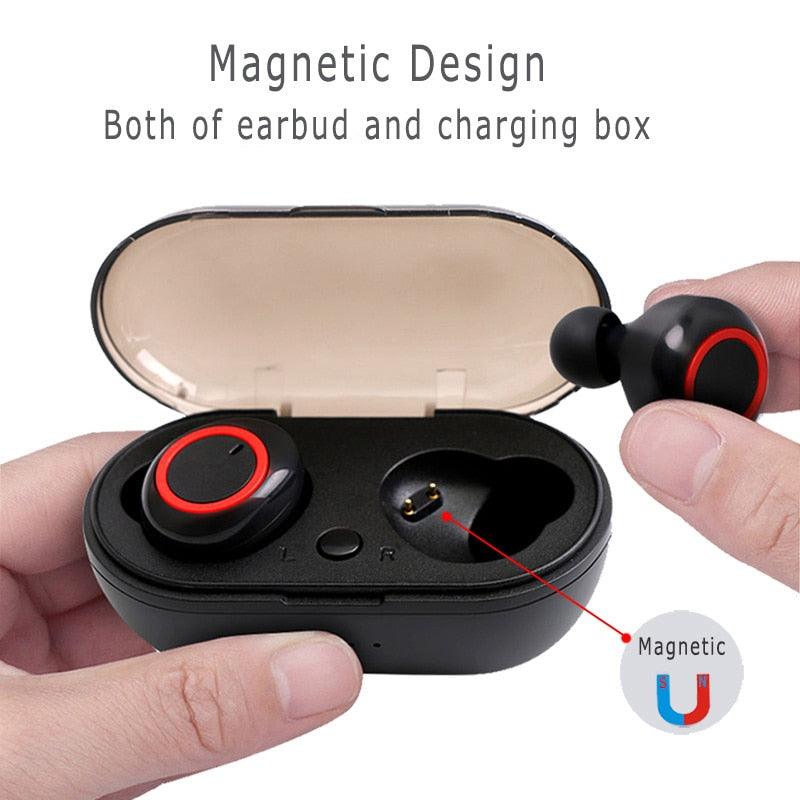 y50 Bluetooth Earbuds 5.0 - yokefinds.ie