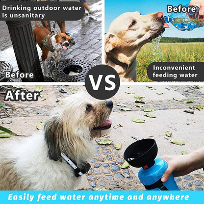 Portable BPA Free Foldable Dog Water Bottle - yokefinds.ie