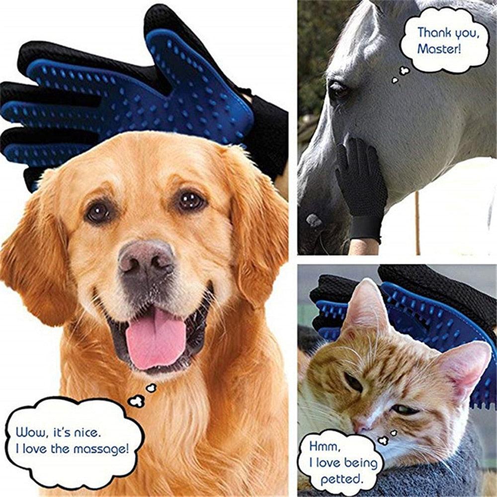 Pet Grooming Gloves - yokefinds.ie