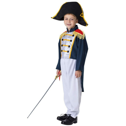 Costume for Children Dress Up America Napoleon Bonaparte Multicolour (Refurbished B)