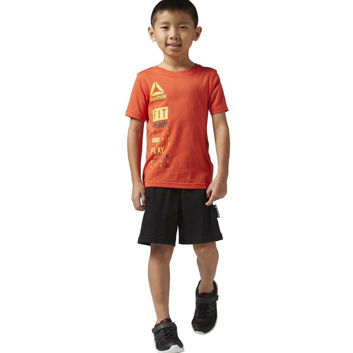 Children's Sports Outfit Reebok BK4380 Orange - Yokefinds Ireland