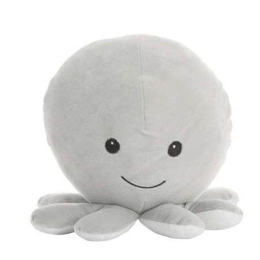 Fluffy toy Grey Octopus 26 cm - Yokefinds Ireland