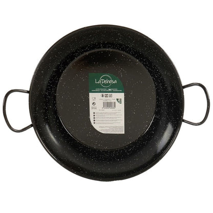 Paella Pan Ø 32 cm Enamelled Steel (6 Units)