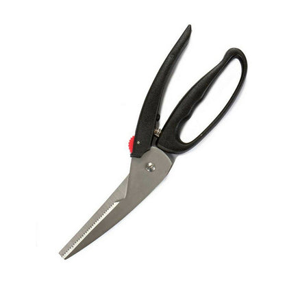 Scissors Black Steel Plastic 24,5 x 2 x 7,5 cm (12 Units)