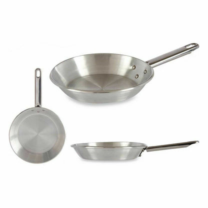 Pan Ø 18 cm Silver Aluminium (12 Units)