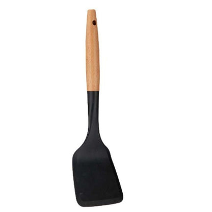 Kitchen Spatula Wood 10 x 34 x 3,5 cm (12 Units)