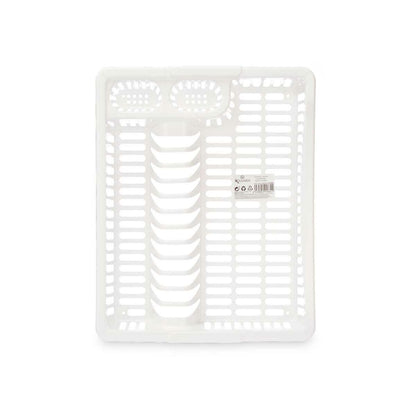 Draining Rack for Kitchen Sink White Plastic 45,5 x 8 x 36,5 cm (12 Units)