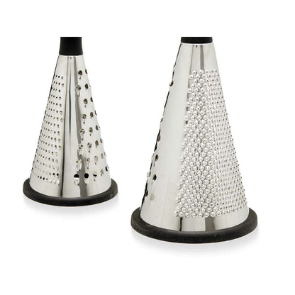 Grater Black Silver Stainless steel ABS TPR 11,5 x 24,5 x 11,5 cm (12 Units)