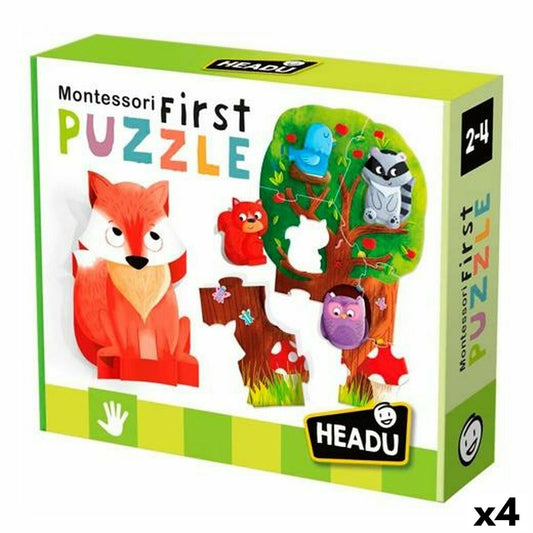 Puzzle HEADU Montessori Forest (4 Units) - YOKE FINDS 🇮🇪 IE 