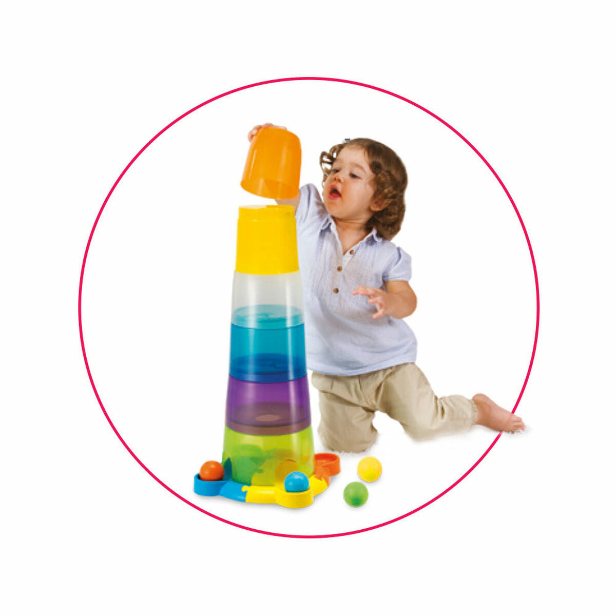 Stacking Blocks Winfun 4 Units 23 x 61 x 23 cm - Yokefinds Ireland