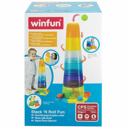 Stacking Blocks Winfun 4 Units 23 x 61 x 23 cm - Yokefinds Ireland