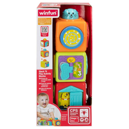 Skill Game for Babies Winfun 3 Pieces 8 x 24,5 x 8 cm (6 Units)