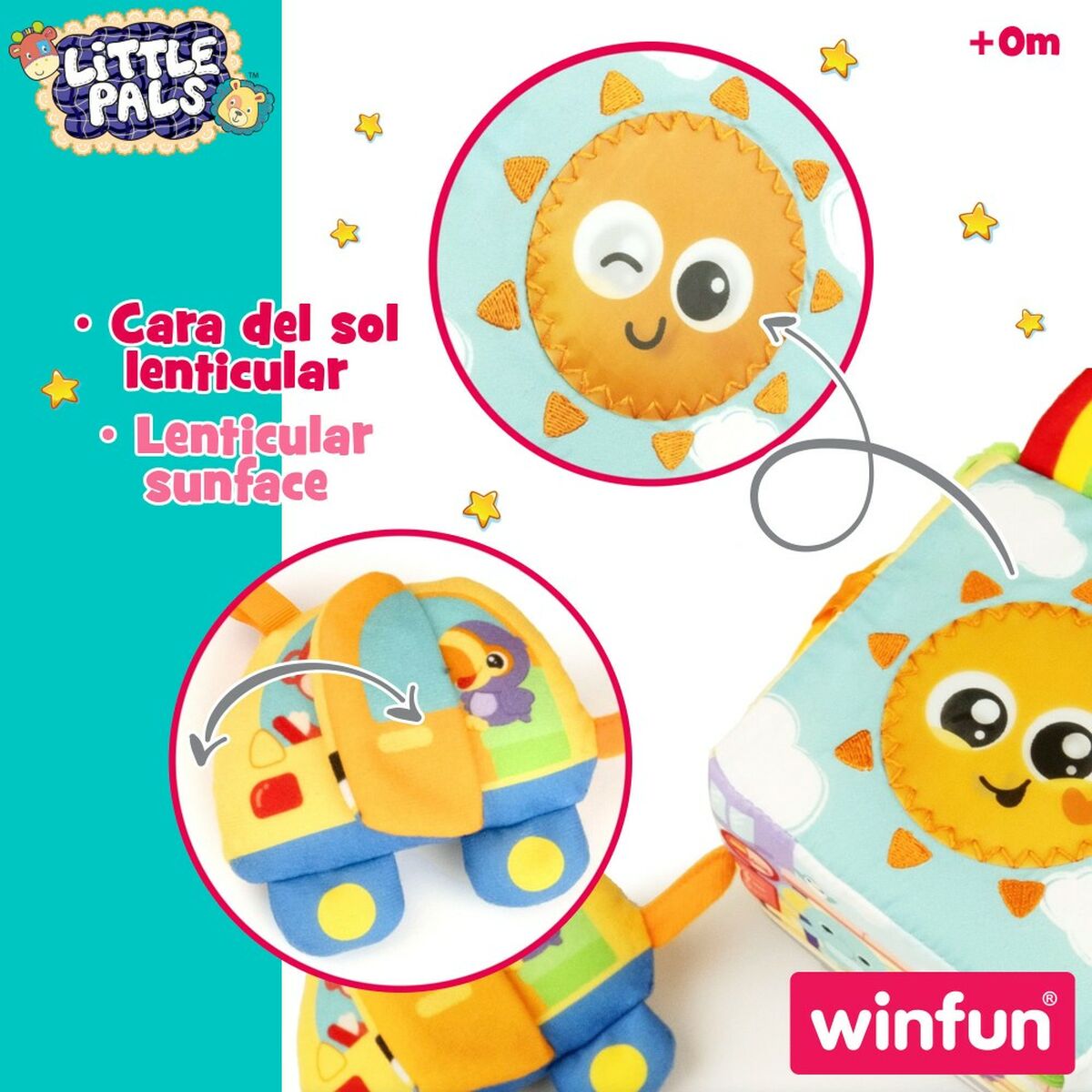 Cot Mobile Winfun 11,5 x 11,5 x 11,5 cm (6 Units)