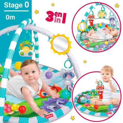 Play mat Winfun Cloth Plastic (2 Units) - Yokefinds Ireland