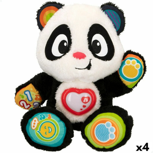 Baby toy Winfun Panda bear 27 x 33 x 14 cm (4 Units) - YOKE FINDS 🇮🇪 IE 