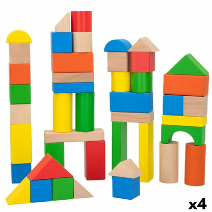 Stacking Blocks Woomax 100 Pieces (4 Units) - YOKE FINDS 🇮🇪 IE 