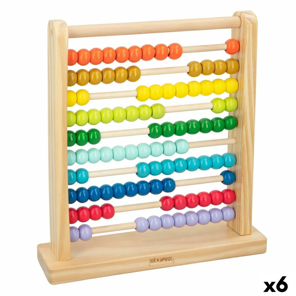 Wooden Abacus Woomax + 12 Months (6 Units)