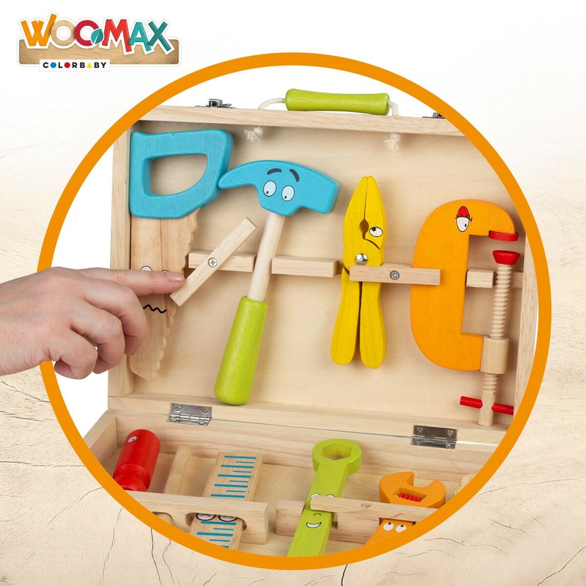 Set of tools for children Woomax 11 Pieces 2 Units - YOKE FINDS 🇮🇪 IE 