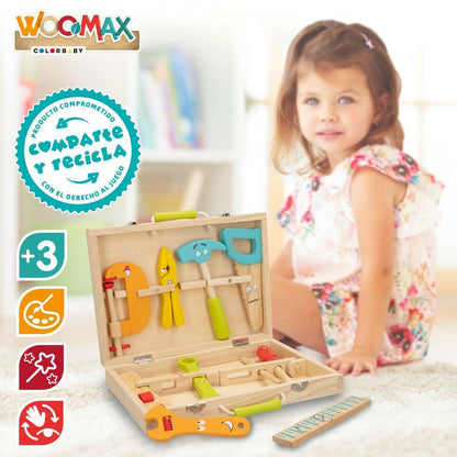 Set of tools for children Woomax 11 Pieces 2 Units - YOKE FINDS 🇮🇪 IE 