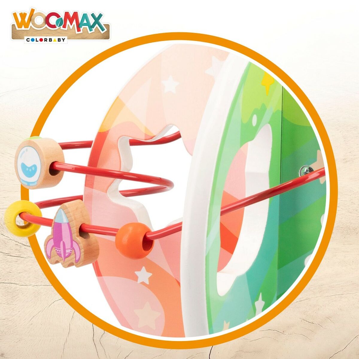 Activity centre Woomax 2 Units 25,5 x 20,5 x 20 cm - Yokefinds Ireland