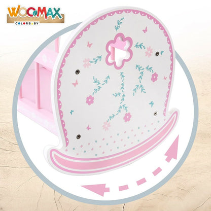 Cradle for dolls Woomax 2 Units 47 x 35 x 35 cm - Yokefinds Ireland