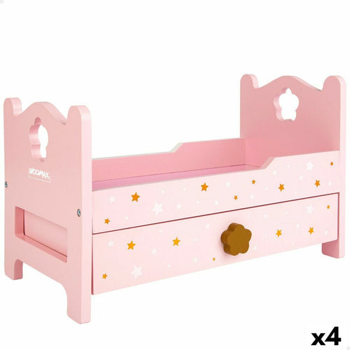 Bed Woomax Pink 4 Units 31 x 20 x 16 cm - Yokefinds Ireland