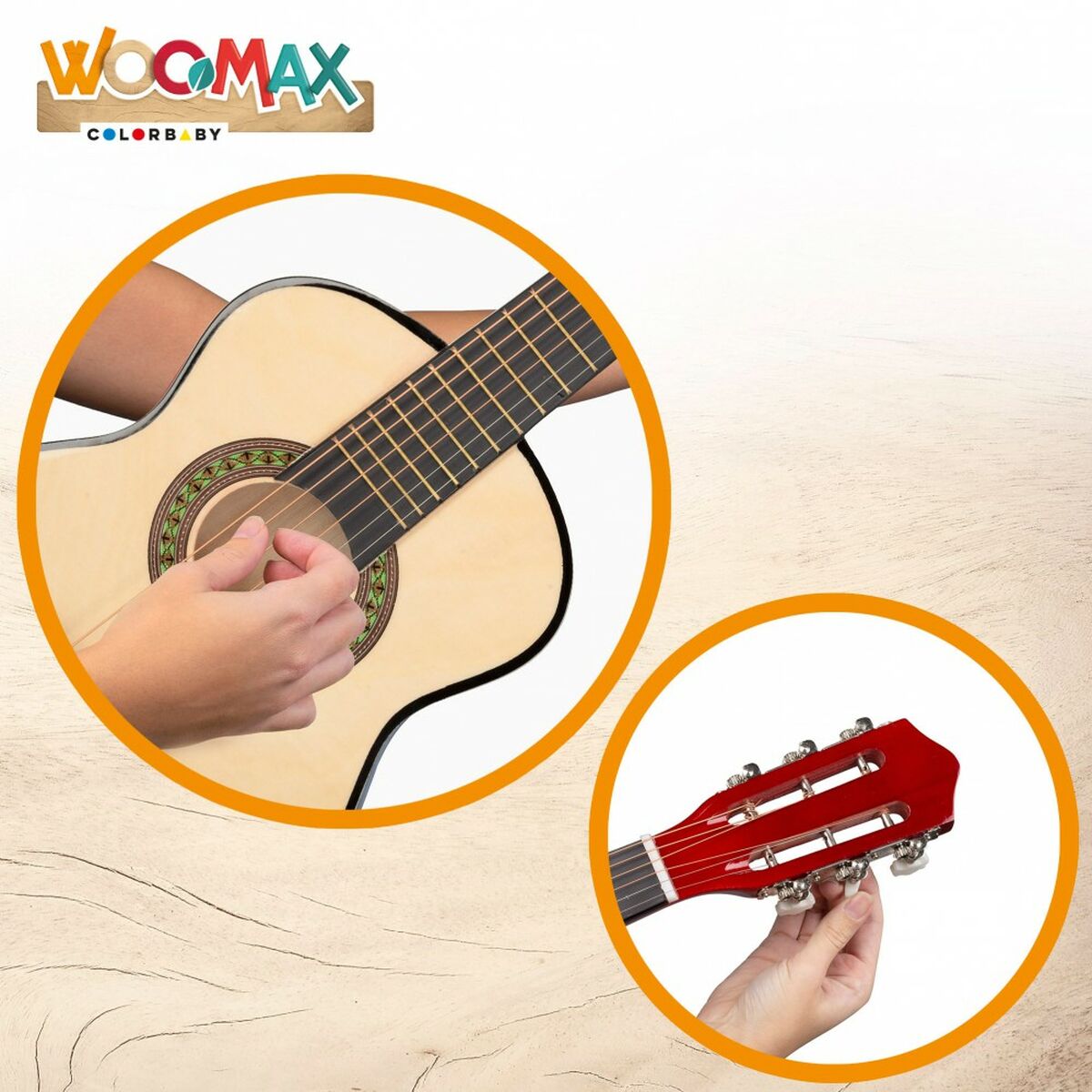 Baby Guitar Woomax 76 cm - YOKE FINDS 🇮🇪 IE 