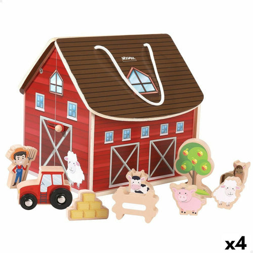 Playset Woomax Farm 9 Pieces 4 Units 19 x 18 x 19 cm - YOKE FINDS 🇮🇪 IE 