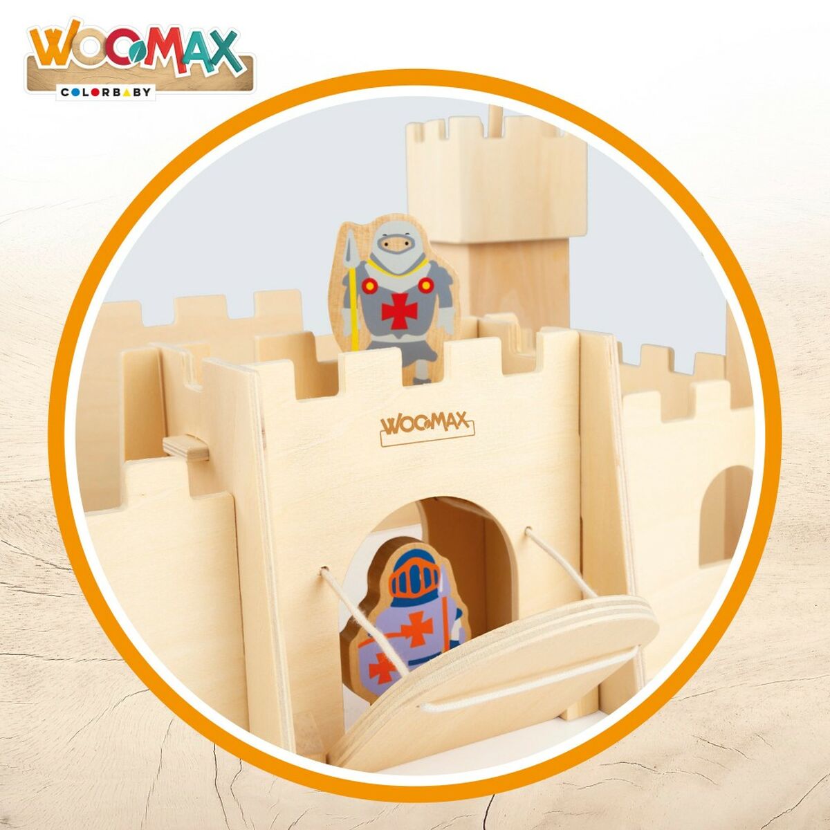 Castle Woomax Toy 9 Pieces 2 Units - YOKE FINDS 🇮🇪 IE 