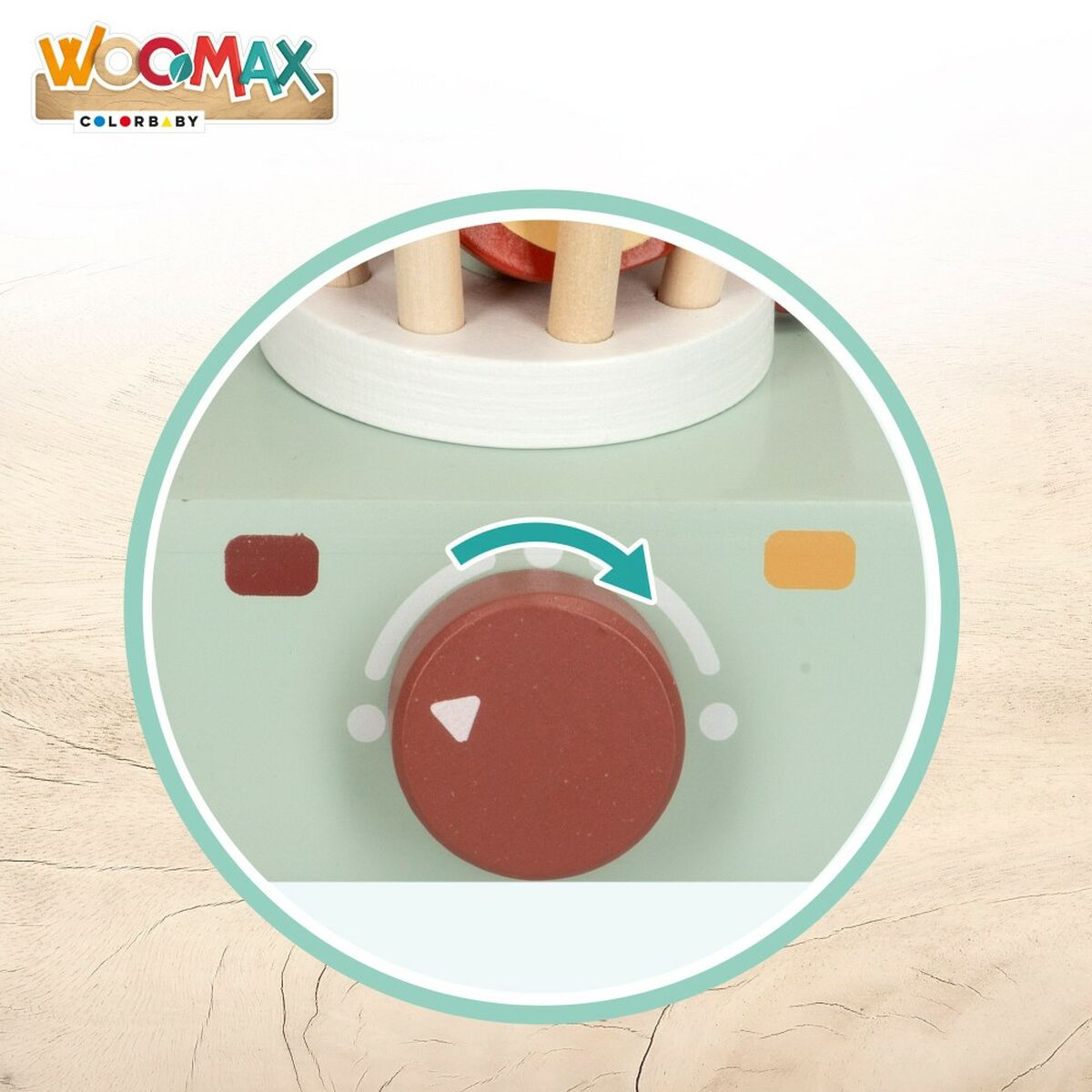 Toy blender Woomax 6 Pieces 11,5 x 17,5 x 11,5 cm (6 Units)