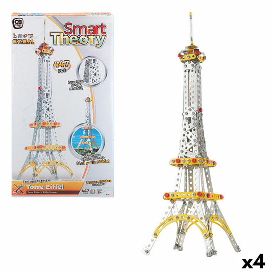 Construction set Colorbaby Tour Eiffel 447 Pieces (4 Units) - YOKE FINDS 🇮🇪 IE 