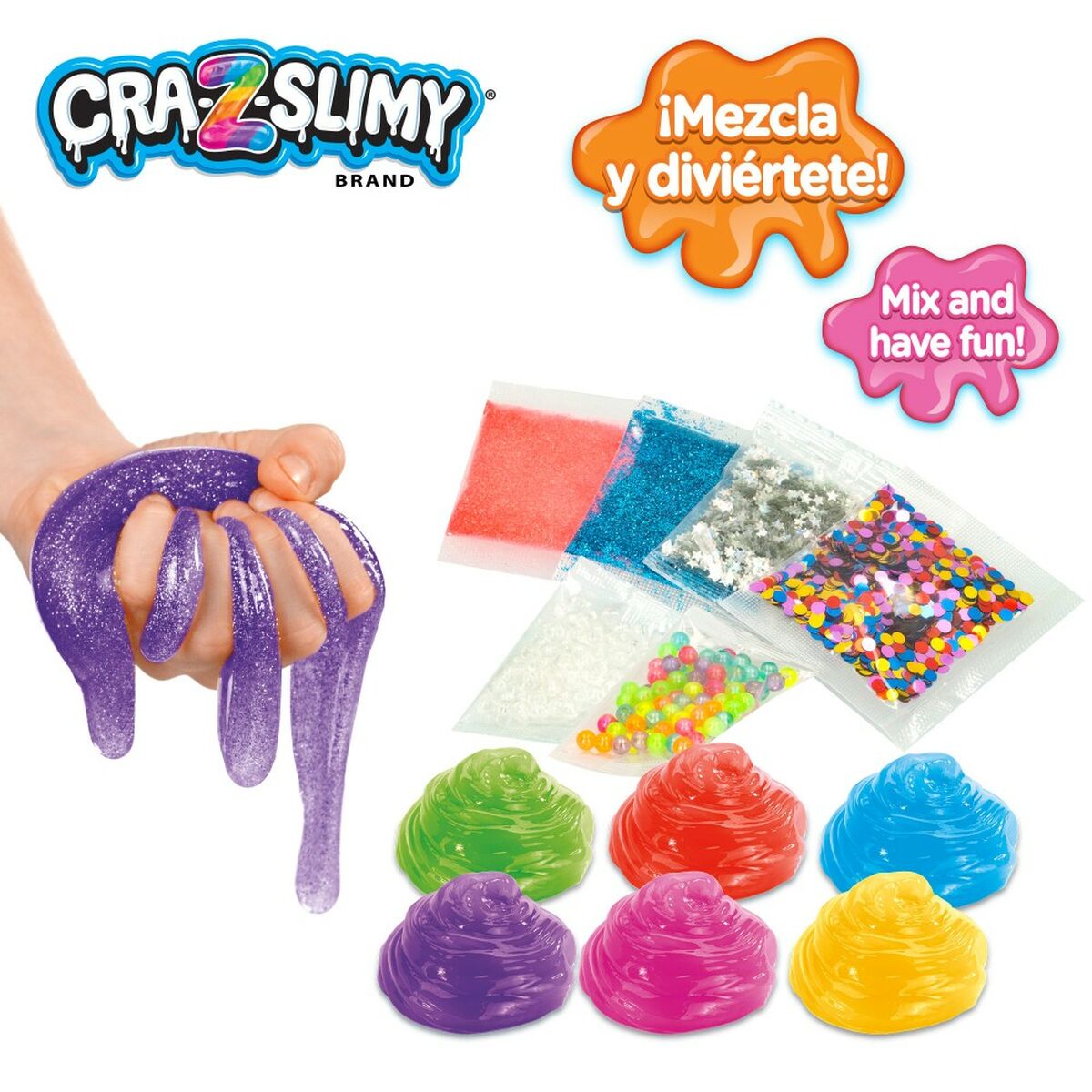 Craft Game Cra-Z-Art Bold&Brights Slime (6 Units)