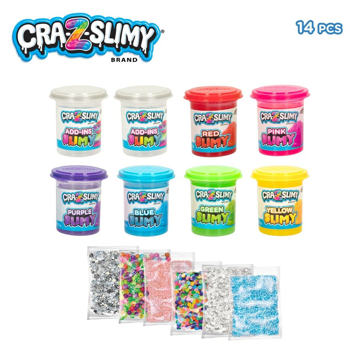 Craft Game Cra-Z-Art Bold&Brights Slime (6 Units)