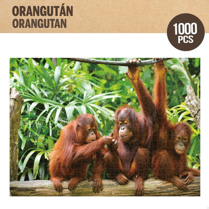 Puzzle Colorbaby Orangutan 6 Units 68 x 50 x 0,1 cm - YOKE FINDS 🇮🇪 IE 