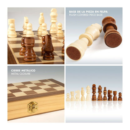 Chess Colorbaby Wood (6 Units)