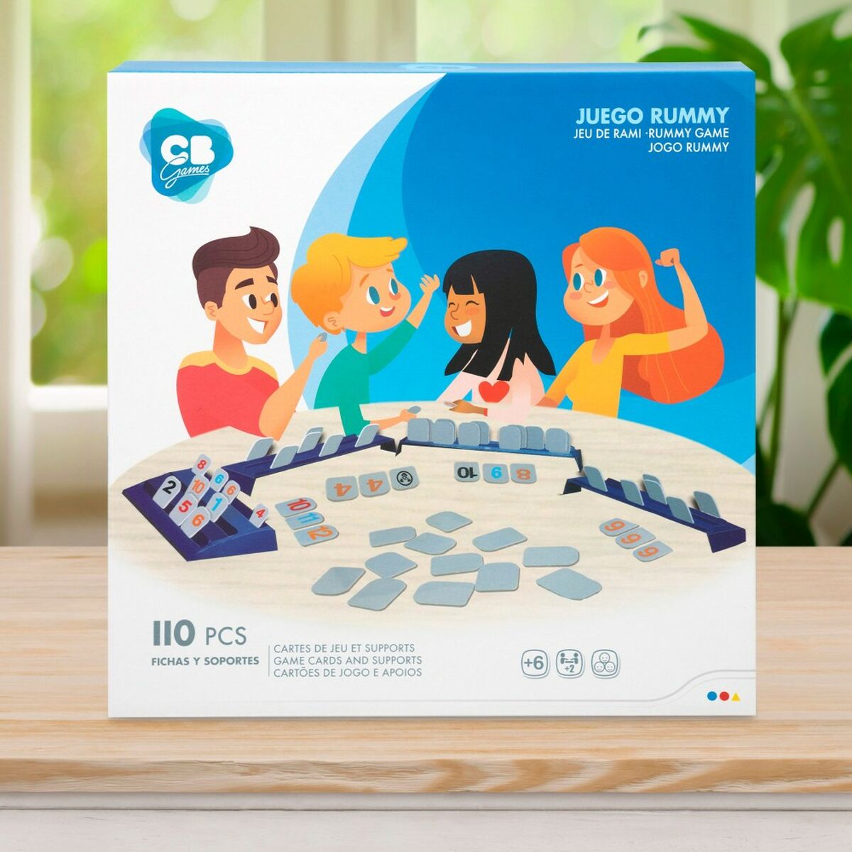 Board game Colorbaby   26 x 3 x 10 cm (6 Units)