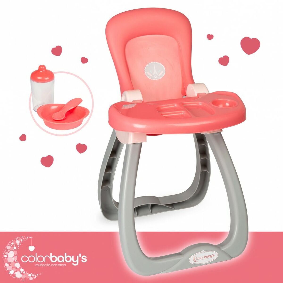 Highchair Colorbaby 2 Units - Yokefinds Ireland