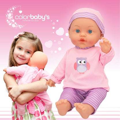 Baby doll Colorbaby 2 Units 24 x 42 x 11 cm - Yokefinds Ireland