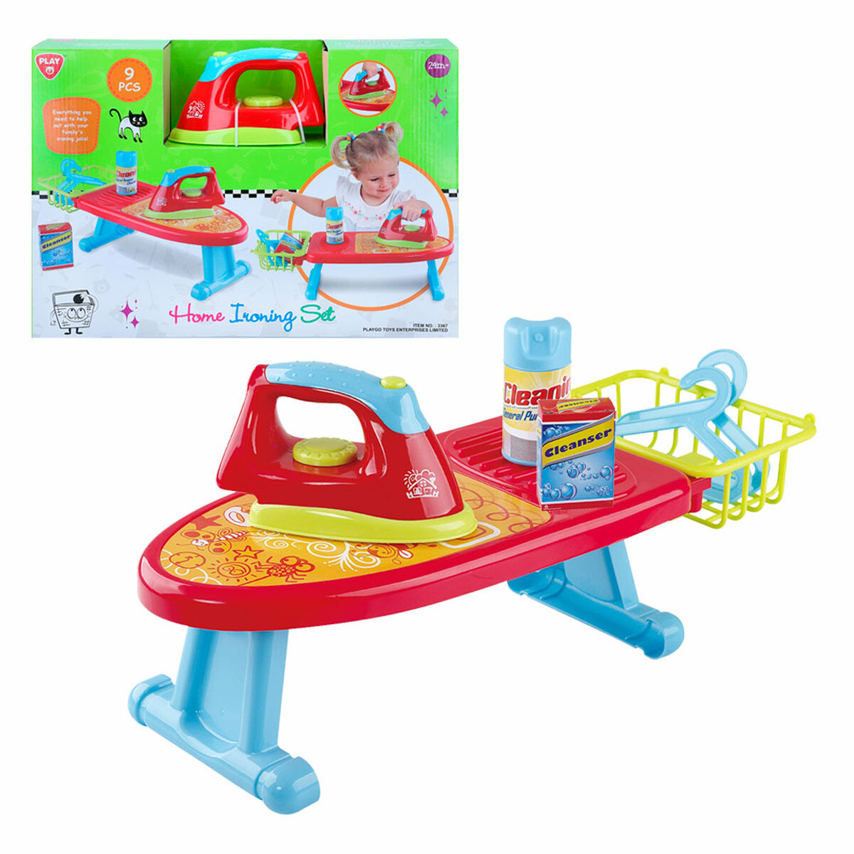 Toy set PlayGo 48,5 x 13,5 x 17,5 cm (4 Units)