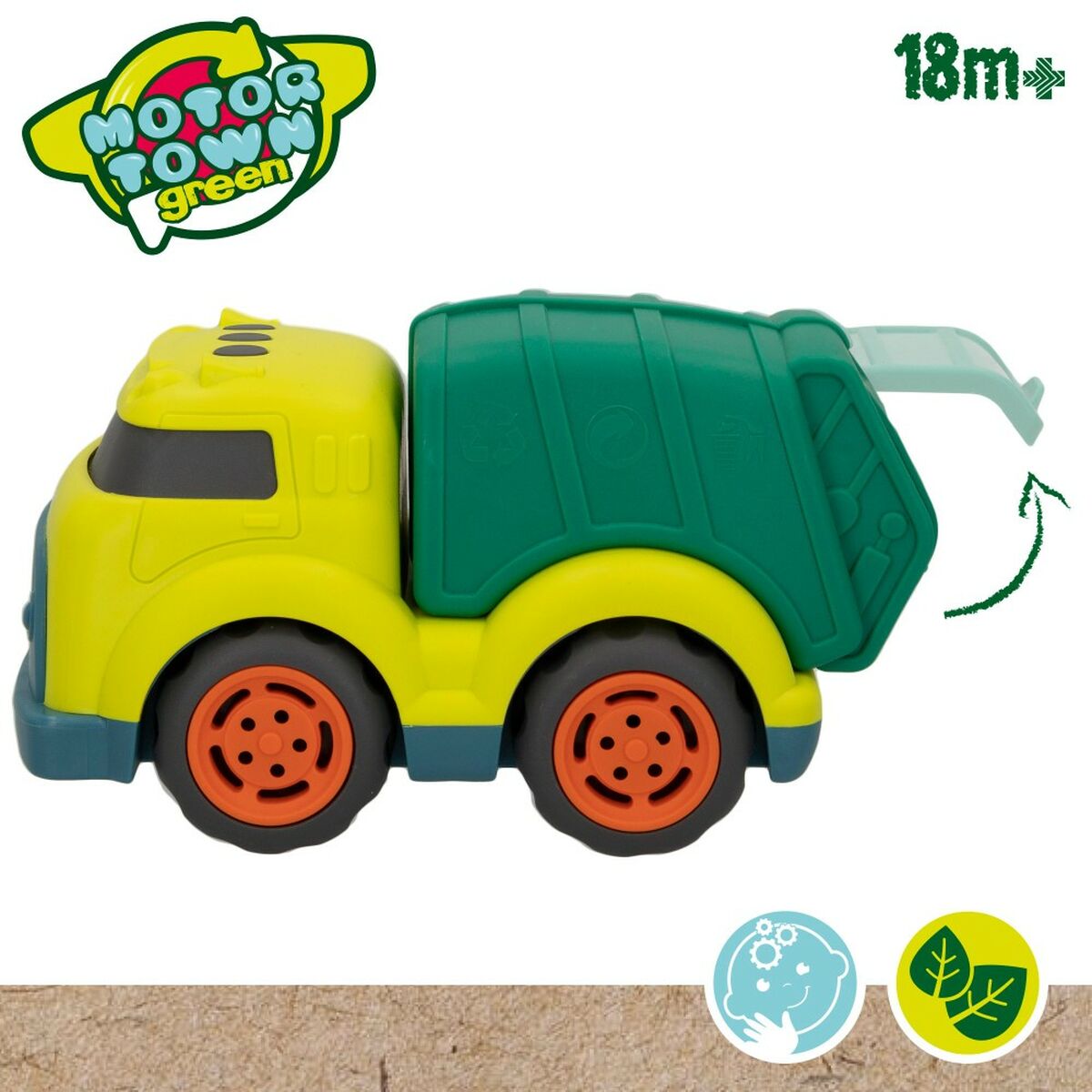 Construction Work Vehicles (Set) Motor Town 17,5 x 11 x 11 cm (4 Units) - YOKE FINDS 🇮🇪 IE 