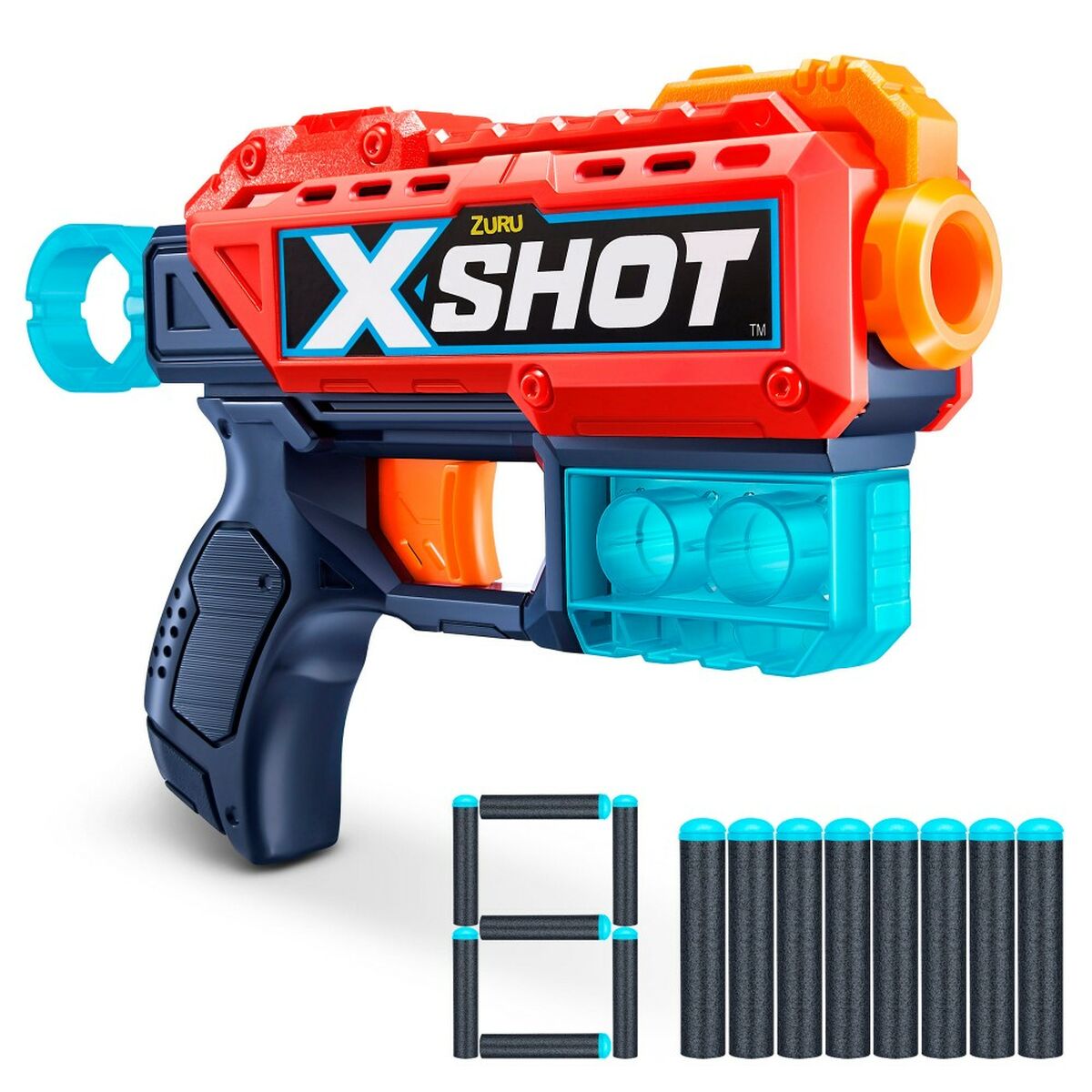 Dart Gun Zuru X-Shot Excel Kickback 12 Units 20 x 13 x 4 cm