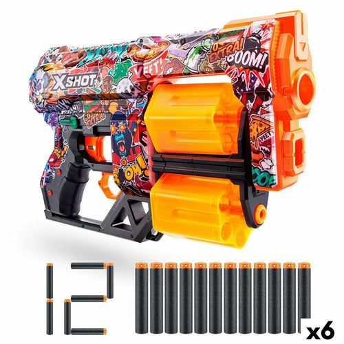 Dart Gun Zuru X-Shot Dread 32 x 18,5 x 0,6 cm (6 Units) - YOKE FINDS 🇮🇪 IE 