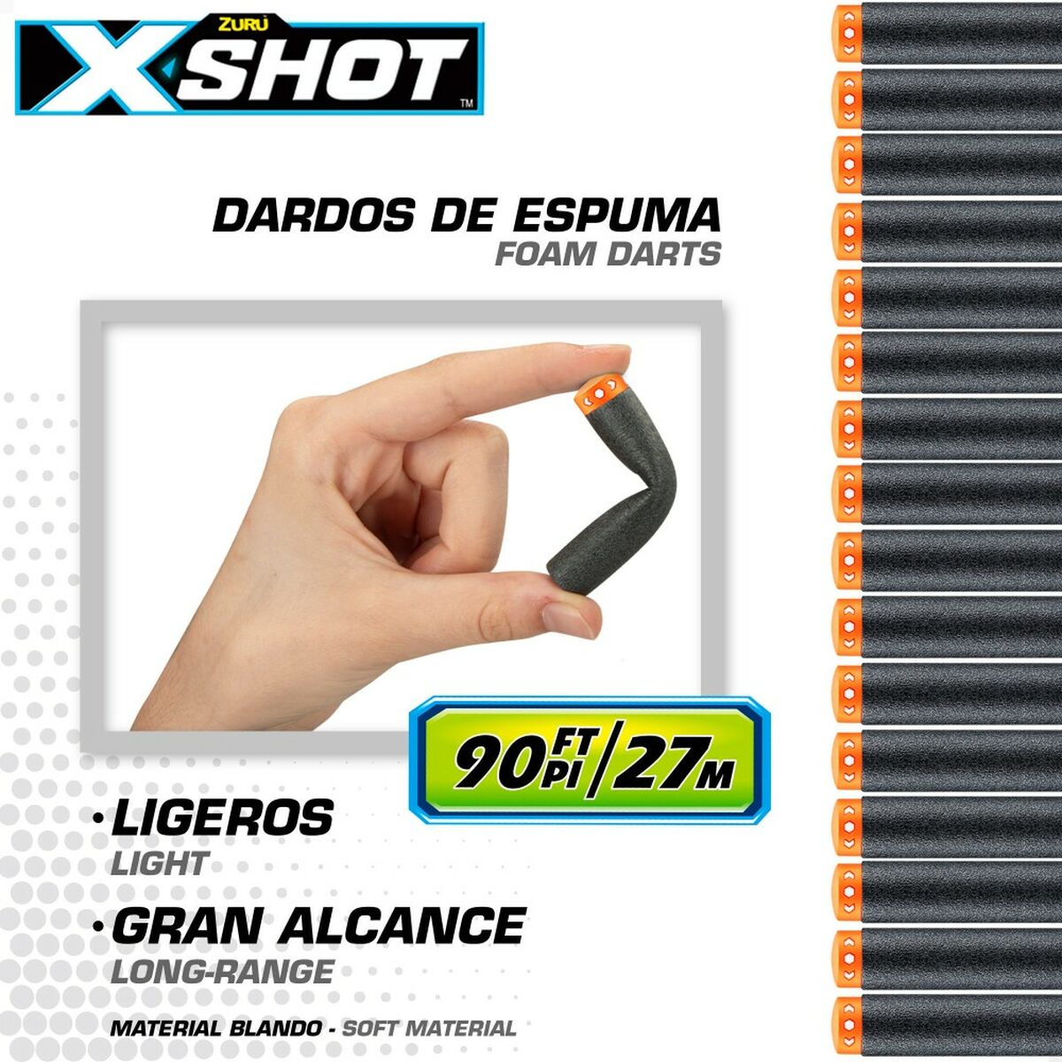 Dart Gun Zuru X-Shot Dread 32 x 18,5 x 0,6 cm (6 Units) - YOKE FINDS 🇮🇪 IE 