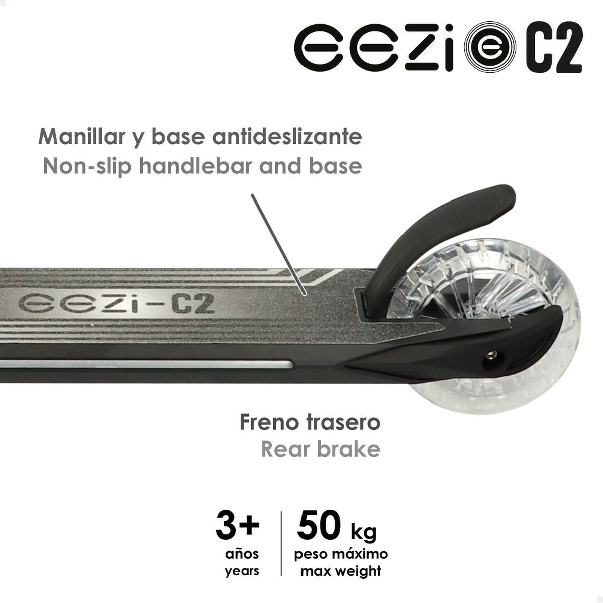 Scooter Eezi Black 2 Units - Yokefinds Ireland