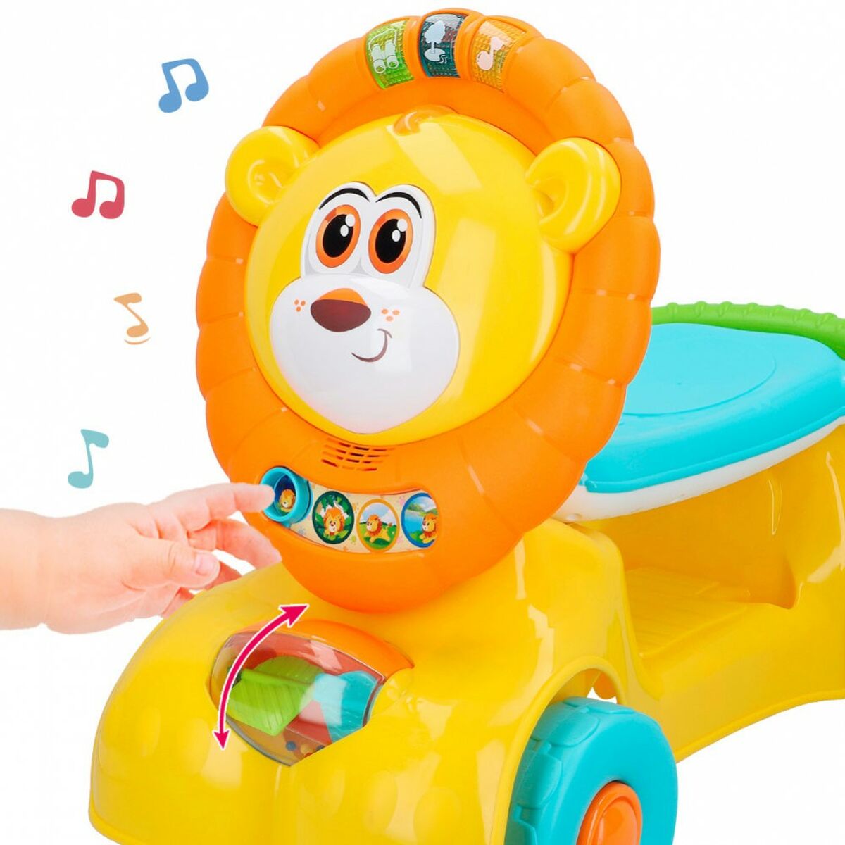 Tricycle Winfun Lion Light Sound 57 x 42 x 26 cm (2 Units) - Yokefinds Ireland